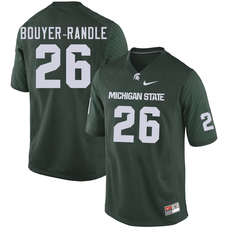Men #26 Brandon Bouyer-Randle Michigan State Spartans College Football Jerseys Sale-Green